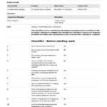 Ohs Monthly Report Template Audit Safety Checklist With Ohs Monthly Report Template