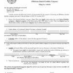 Oklahoma Llc – How To Start An Llc In Oklahoma Pertaining To Llc Annual Report Template