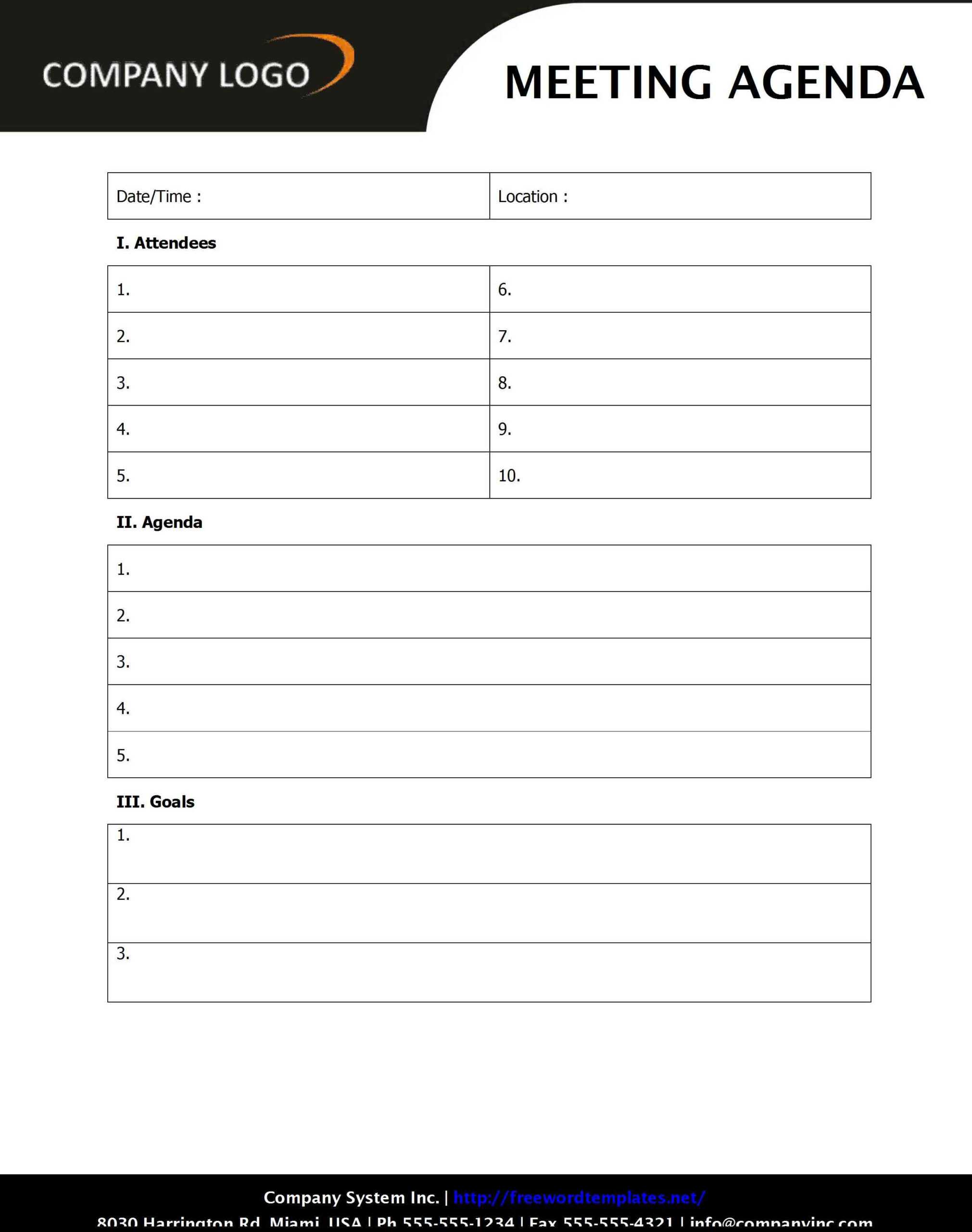 Other Words For Agenda – Karan.ald2014 Inside Free Meeting Agenda Templates For Word
