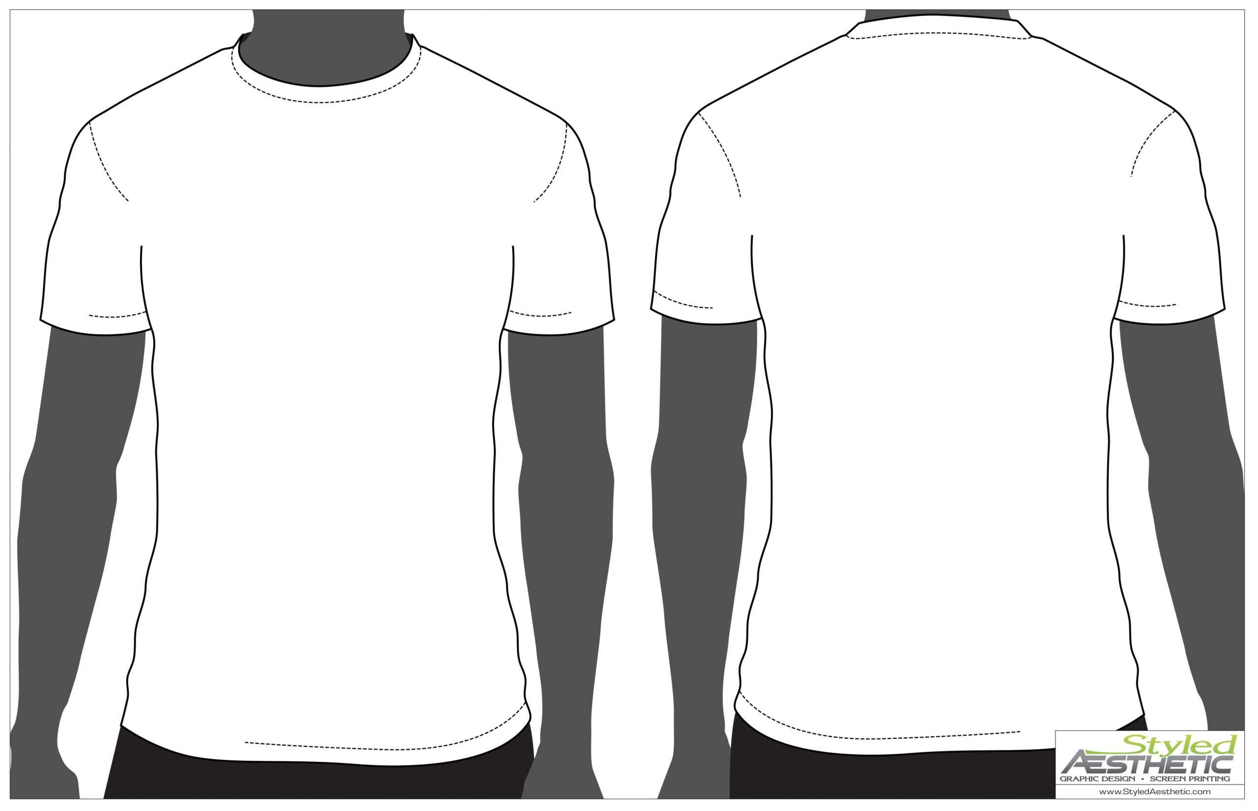 Outline Of A T Shirt Template | Free Download On Clipartmag Throughout Blank Tshirt Template Printable