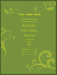 Party Invitation Templates | Free Printable Word Templates, for Free Dinner Invitation Templates For Word
