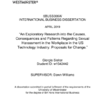 Pdf) An Exploratory Research Into The Causes, Consequences Pertaining To Sexual Harassment Investigation Report Template