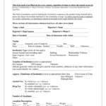 Pdf Domestic Violence Fill Out Form – Fill Online, Printable Pertaining To Medication Incident Report Form Template
