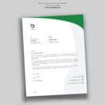 Perfect Letterhead Design In Word Free – Used To Tech In Word Stationery Template Free