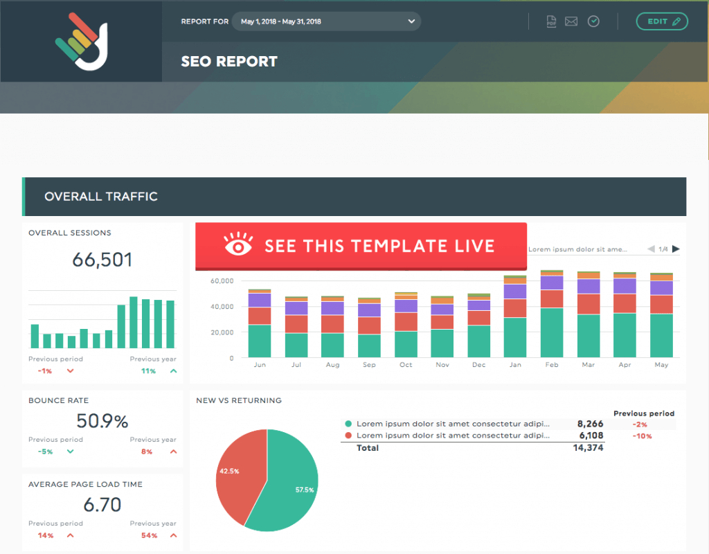Permalink To New Monthly Seo Report Template. Monthly Seo In Seo Report Template Download