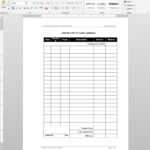 Petty Cash Accounting Journal Template | Csh108 1 In Petty Cash Expense Report Template