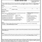 Physical Security Incident Report Template And Free inside Physical Security Report Template
