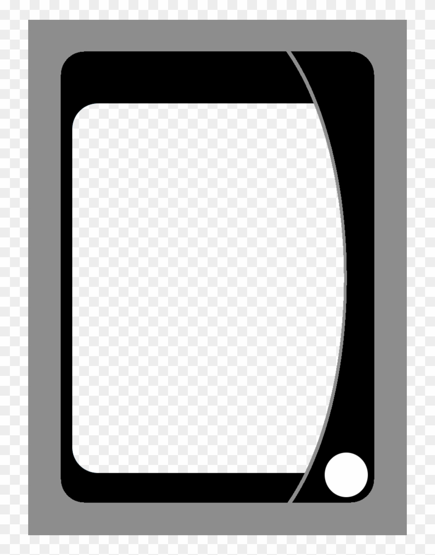 Playing Card Template Png - Uno Card Blanks Clipart Within Blank Magic Card Template