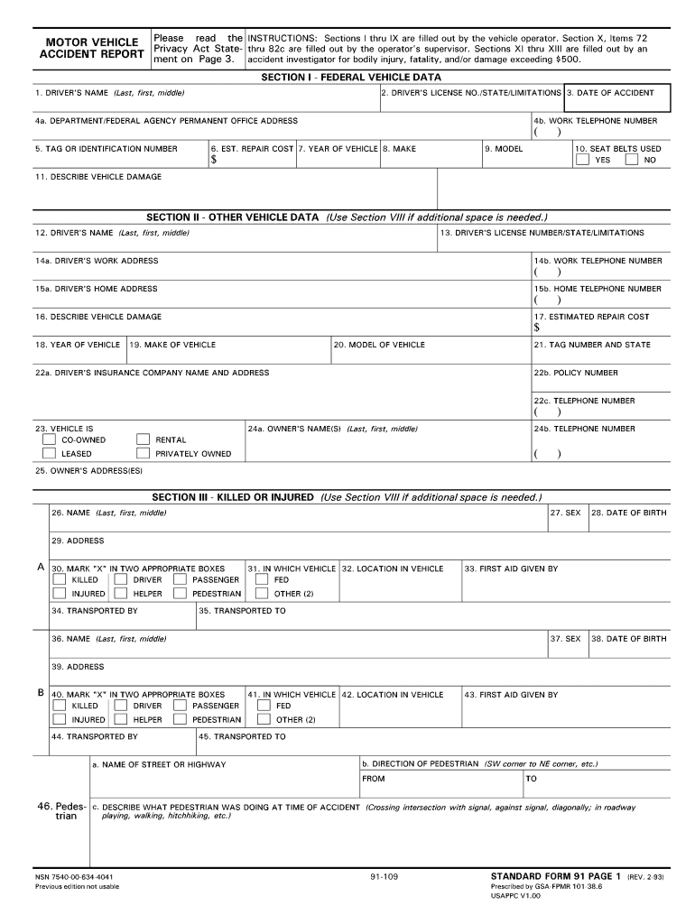 Police Report Template – Fill Online, Printable, Fillable For Police Incident Report Template