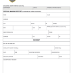 Police Report Template – Fill Online, Printable, Fillable Throughout Fake Police Report Template