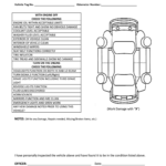 Police Vehicle Checklist – Fill Online, Printable, Fillable Throughout Vehicle Checklist Template Word