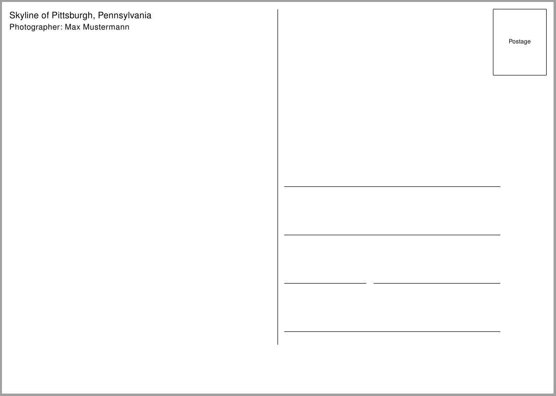 Postcard Template Front And Back – Tomope.zaribanks.co Regarding Postcard Size Template Word