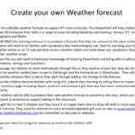 Ppt – Create Your Own Weather Forecast Powerpoint Inside Kids Weather Report Template