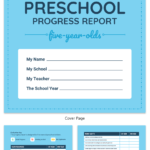Pre-K Progress Report for Preschool Weekly Report Template