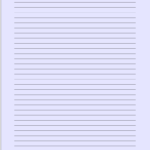 Printable A4 Size Lined Paper – Karan.ald2014 Pertaining To Notebook Paper Template For Word 2010