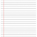 Printable A4 Size Lined Paper – Karan.ald2014 Pertaining To Notebook Paper Template For Word 2010