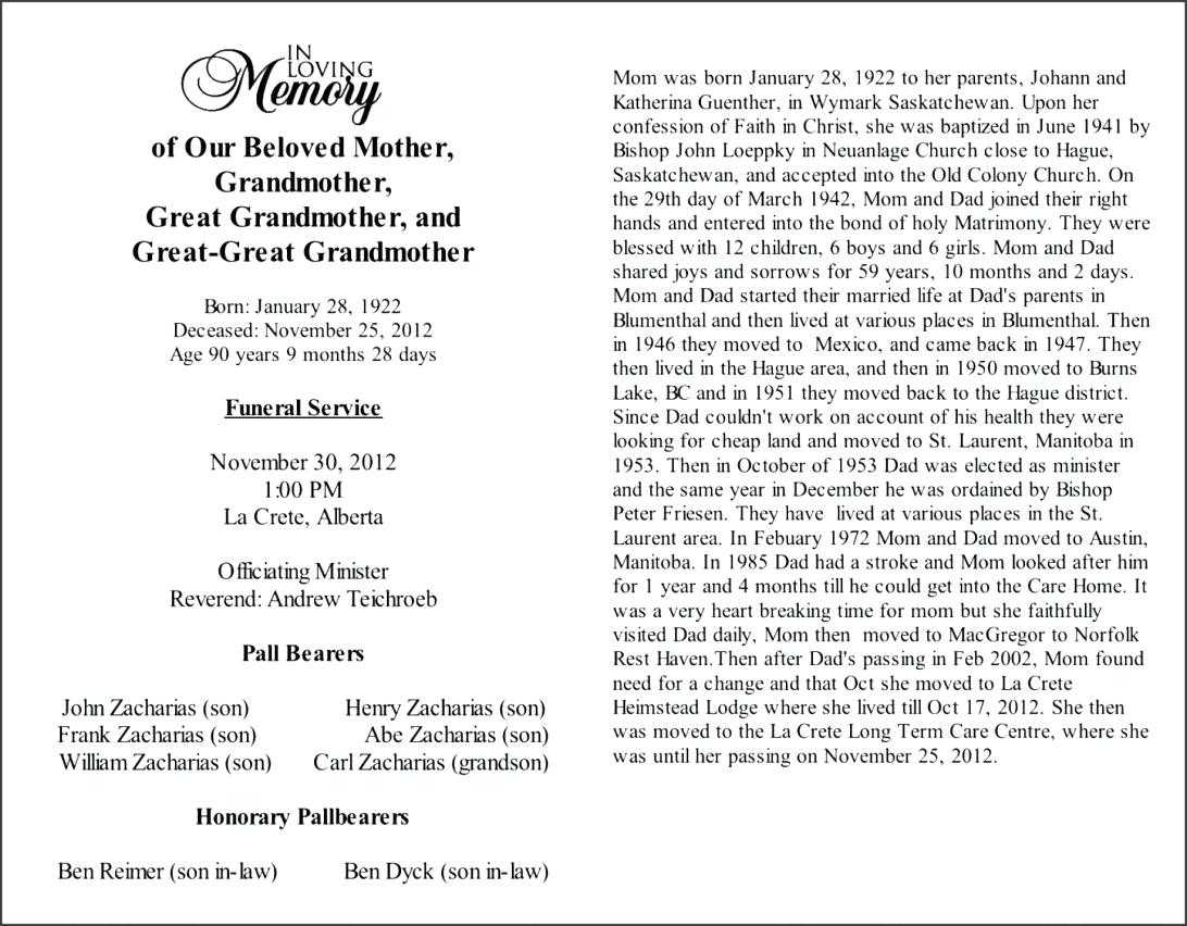 Printable Funeral Program Templates Pamphlets Microsoft Inside Obituary Template Word Document