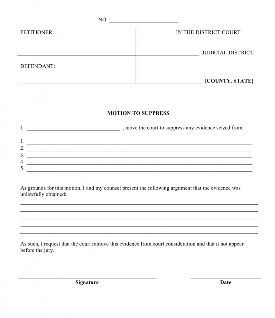 Printable Legal Forms And Templates | Free Printables Regarding Blank Legal Document Template