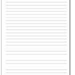Printable Lined Paper Throughout Ruled Paper Word Template