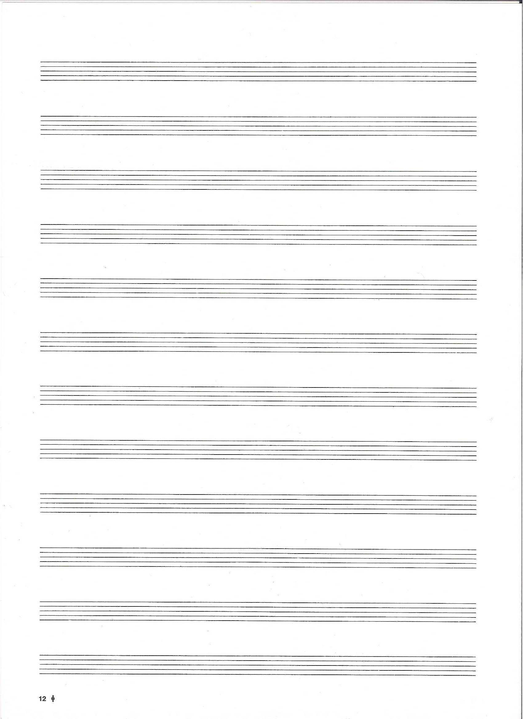 Printable Music Paper – Barati.ald2014 With Regard To Blank Sheet Music Template For Word