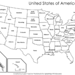 Printable Usa Blank Map Pdf Within United States Map Template Blank