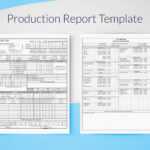 Production Report Template For Excel – Free Download | Sethero Within Production Status Report Template