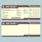Productions Pretend Airline Ticket Template Plane Pertaining To Plane Ticket Template Word