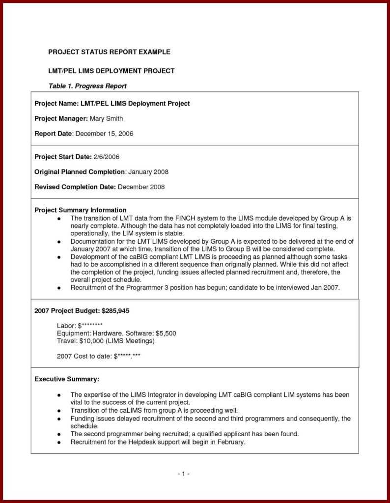 Project Management Report Template Excel And Project Inside Project Management Final Report Template