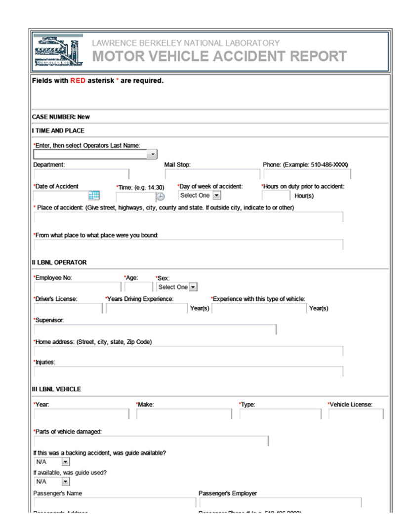 Pub 3000 Chapter 60 | Traffic And Pedestrian Safety Pertaining To Motor Vehicle Accident Report Form Template