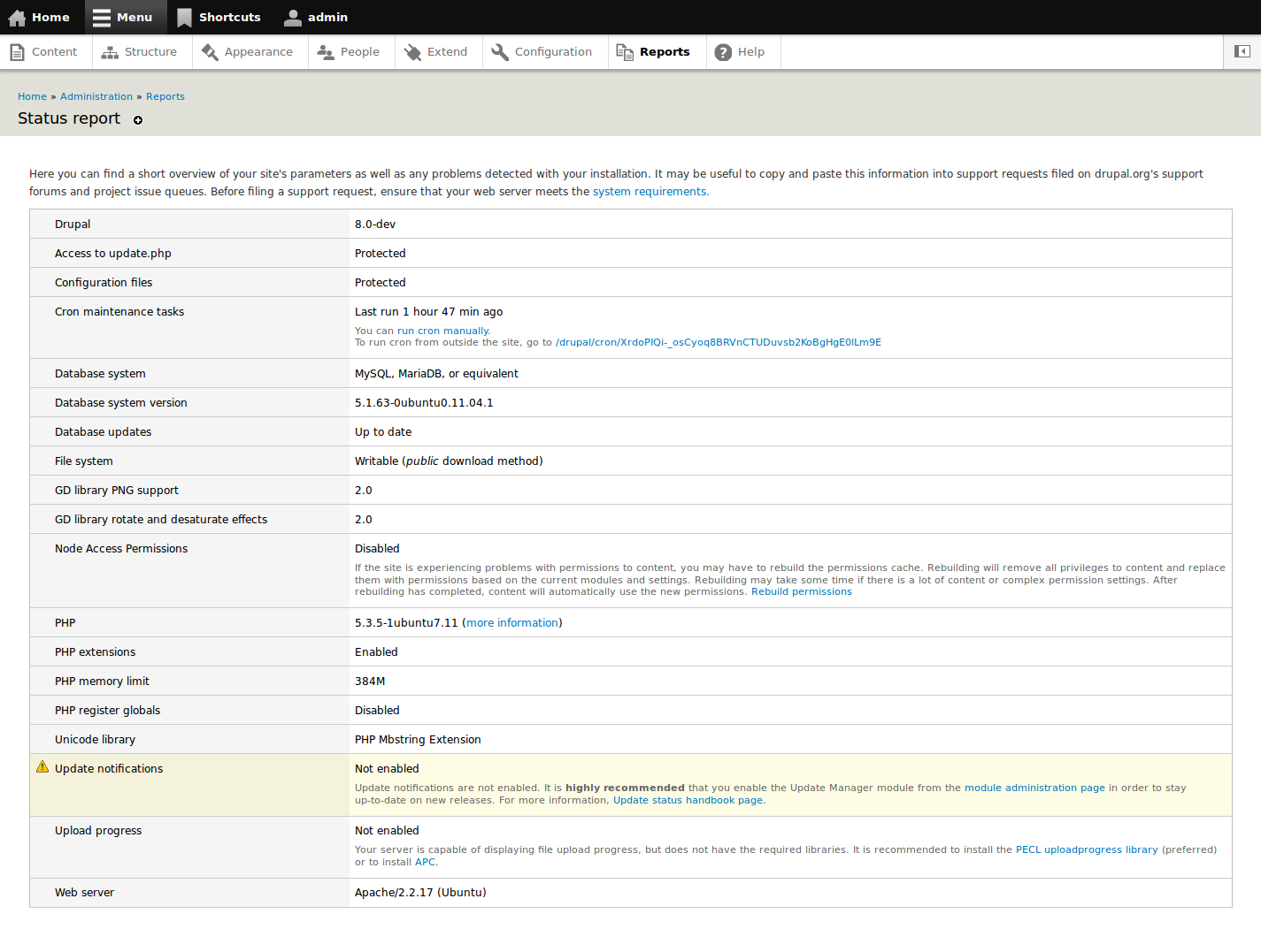 Redesign The Status Report Page [#665790] | Drupal Intended For Project Status Report Template Word 2010