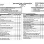 Report Card Examples – Illinois Standards Based Reporting Throughout Kindergarten Report Card Template