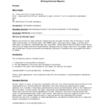 Report Writing Format – 3 Free Templates In Pdf, Word, Excel Intended For Report Writing Template Download