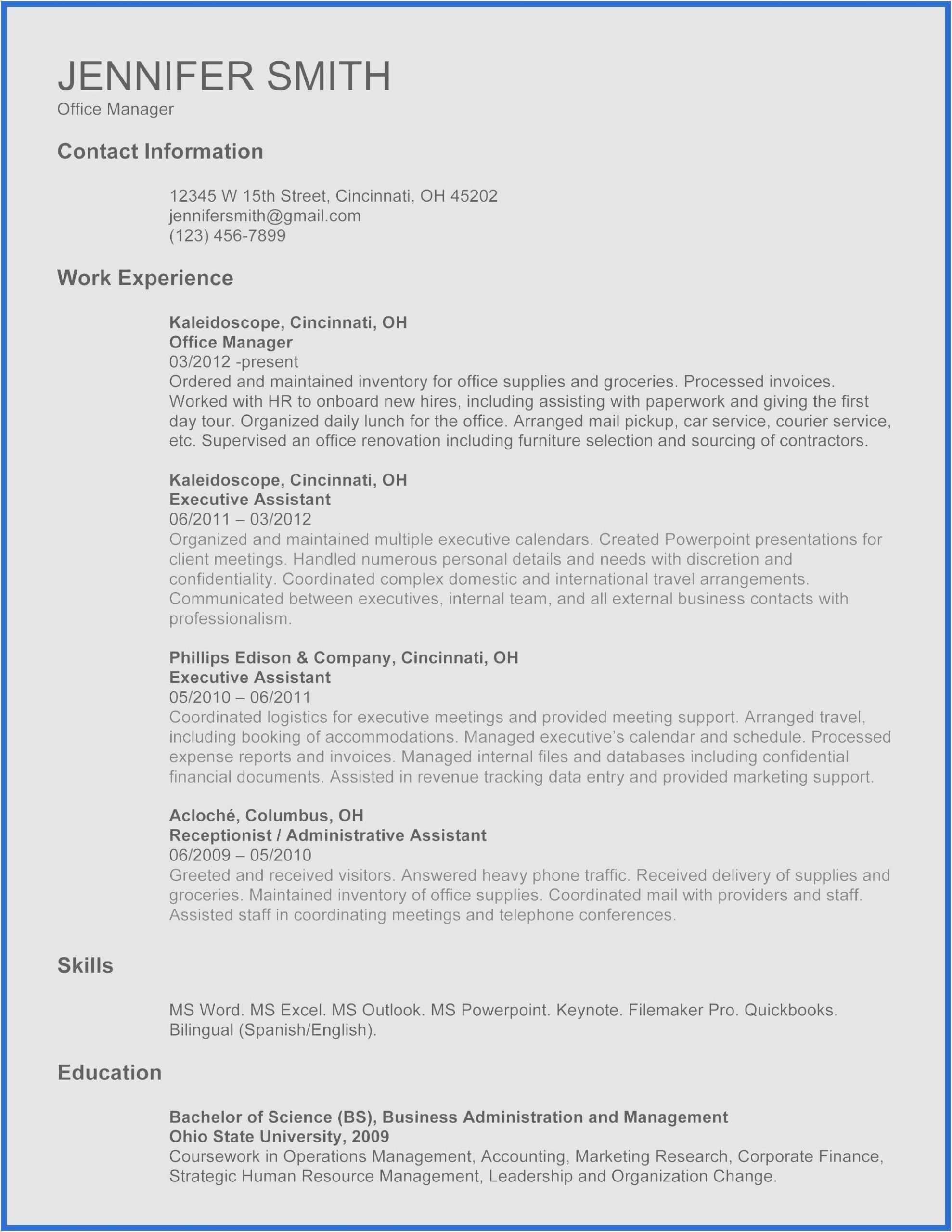 Resume Templates For Ms Word 2010 – Resume Sample : Resume Inside Resume Templates Word 2010