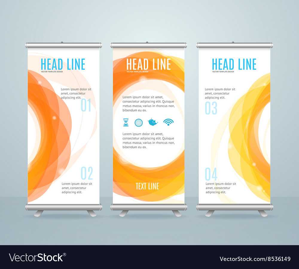 Roll Up Banner Stand Design Template Pertaining To Retractable Banner Design Templates