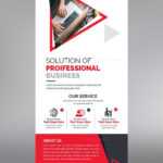 Roll Up Banner Template With Clean Design 000684 Regarding Product Banner Template
