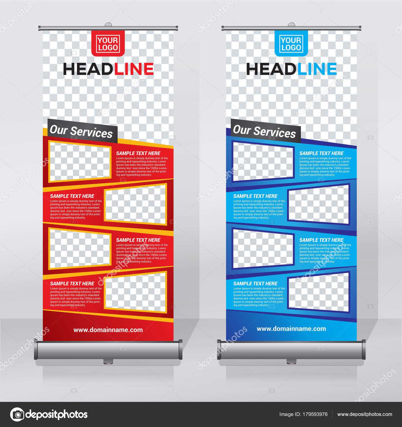 Roller Banner Design | Roll Banner Design Template Abstract Pertaining To Retractable Banner Design Templates