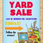Sale Poster Ideas – Karan.ald2014 Regarding Garage Sale Flyer Template Word