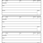 Sales Call Log Excel – Fill Online, Printable, Fillable Throughout Sales Call Report Template