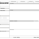 Sales Call Report Templates – Word Excel Fomats For Sales Rep Visit Report Template