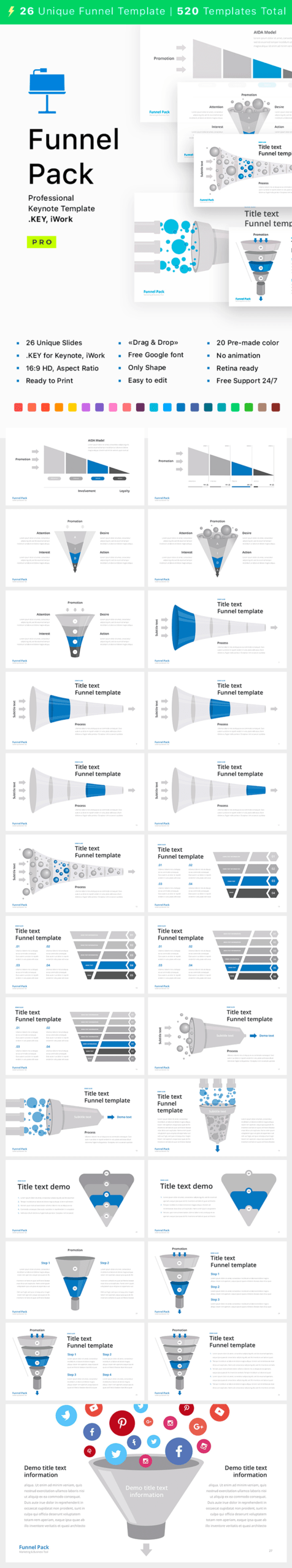 Sales Funnel Report Template For Keynote – Download Now! In Sales Funnel Report Template