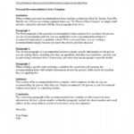 Sample Template For Letter Of Recommendation Collection Pertaining To Recommendation Report Template