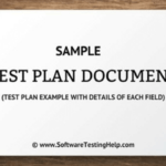 Sample Test Plan Document (Test Plan Example With Details Of With Regard To Software Test Plan Template Word