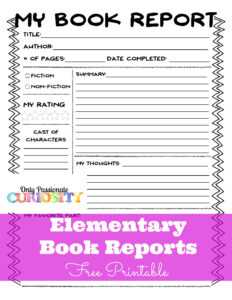 Sandwich Book Report Printout intended for Sandwich Book Report Printable Template