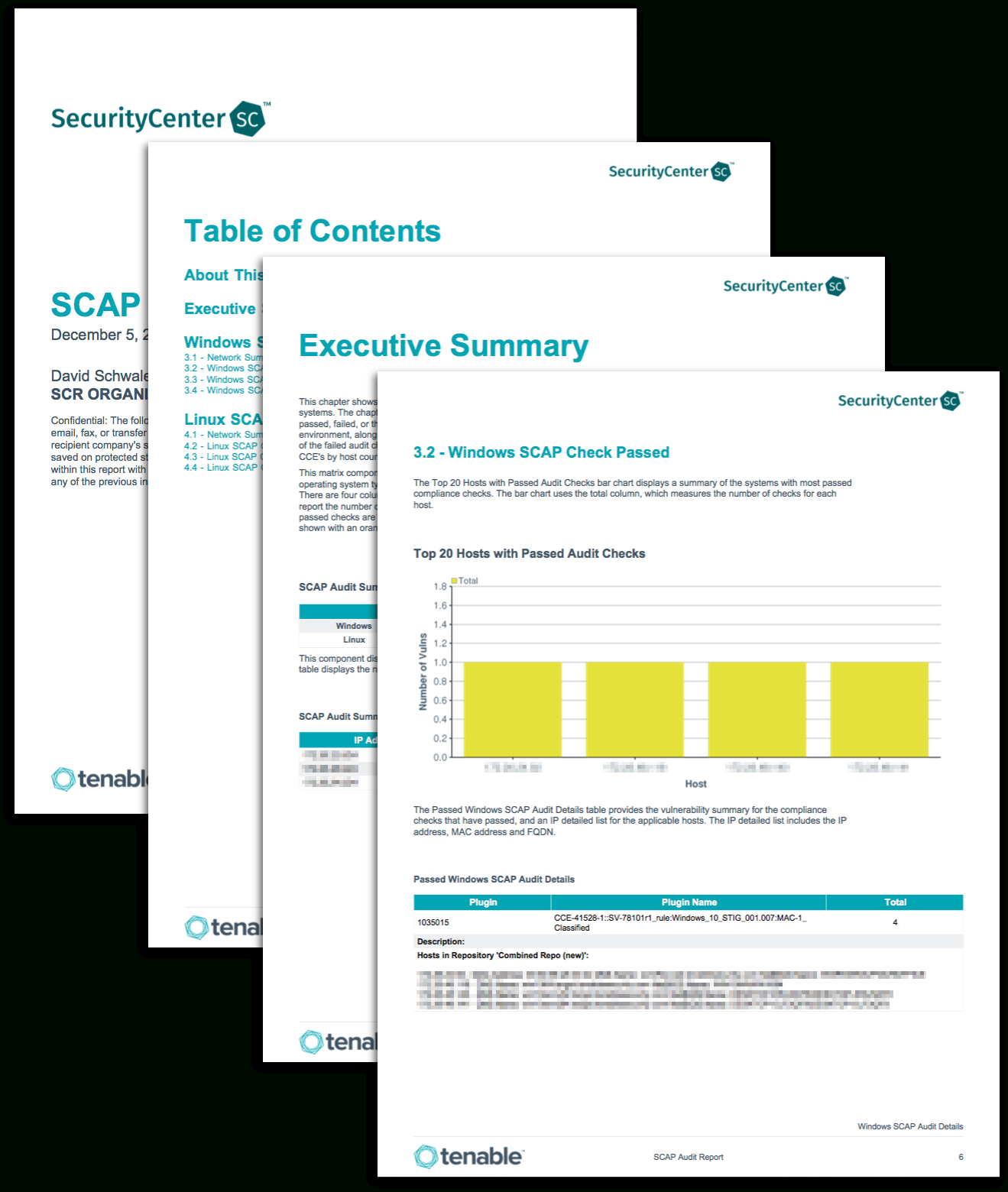 Scap Audit Report - Sc Report Template | Tenable® With Regard To Data Center Audit Report Template