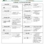 School Year Calendar – Montessori School, Kindergarten In Summer School Progress Report Template