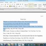 Setting Your Essay To Mla Format In Word within Mla Format Word Template