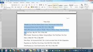 Setting Your Essay To Mla Format In Word within Mla Format Word Template