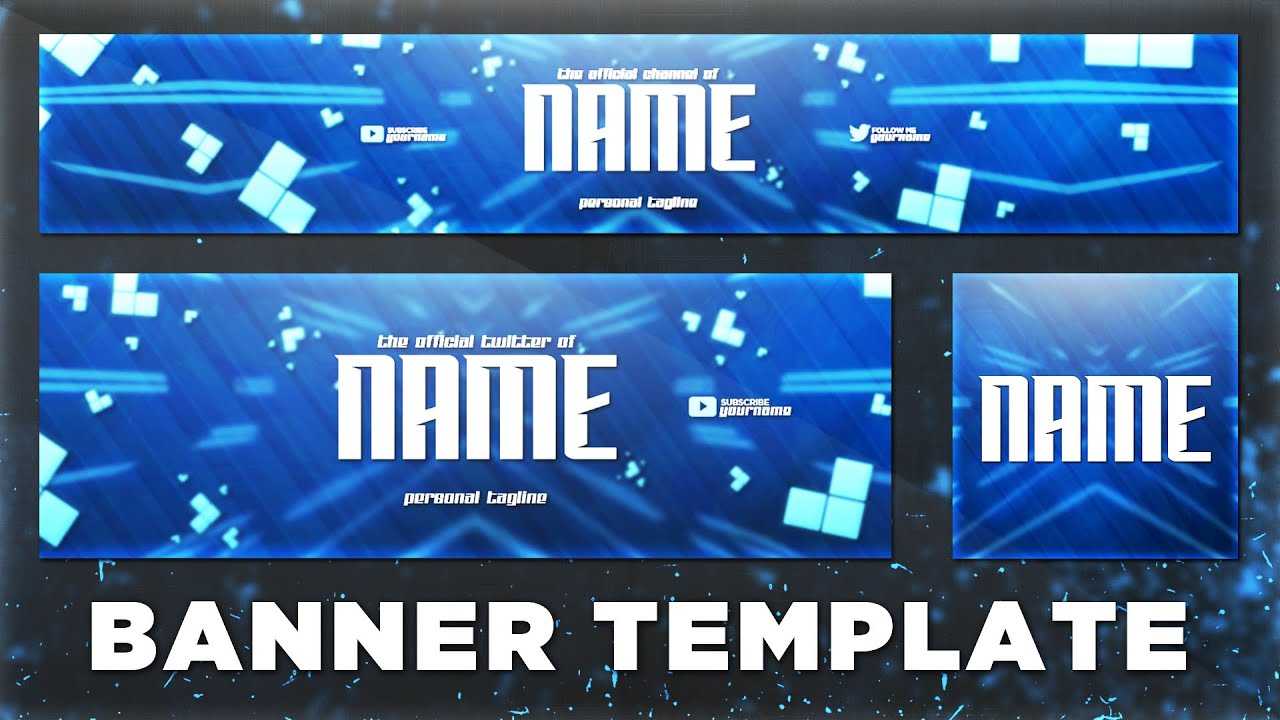 Sick Youtube Banner Template Psd (Photoshop Cc + Cs6) | Free Download 2016 With Banner Template For Photoshop