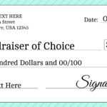 Signage 101 – Giant Check Uses And Templates | Signs Blog For Editable Blank Check Template