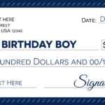 Signage 101 – Giant Check Uses And Templates | Signs Blog Throughout Customizable Blank Check Template